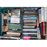 A large selection of hard back fiction and non fiction books