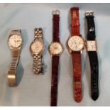 A selection of Seiko and other watches