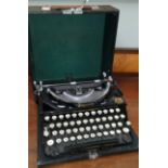 An early 20th Century portable Imperial typewriter