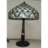 A Tiffany style lamp