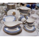 A Royal Doulton "St Paul's" part dinner and tea service, 62 pieces approx