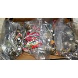 A large selection of costume jewellery