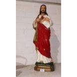 A plaster cast model of Jesus
