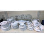 A large selection of Royal Doulton Tumbling Leaves bone china dinner ware (approx. 100 pieces)