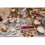 A selection of Royal Albert Old Country Roses dinner and teaware, 90 pieces approx
