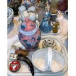 A Gladstone Art Deco 21 piece china teaset; a Coalport figurine & decorative china, an Art Deco