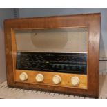 A vintage Bush valve radio