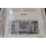 Royal Bank of Scotland £20 note (low serial number) QE Tam 000 2261