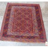 A Gazak rug. 1.27m x 1.18m