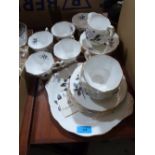 A Royal Albert Queens Messenger tea service comprising 20 pieces