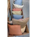 A collection of scatter cushions