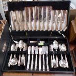 A canteen of 'Majestic' plated 50 piece cutlery