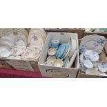 A quantity of miscellaneous tea and dinnerware