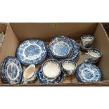A quantity of Royal Worcester / Palissy Avon Scenes tea and dinnerware