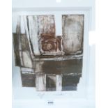 ISLWYN WATKINS. WELSH 1938-2018 Abstract composition, signed and dated '63. Artist's proof 11½ x