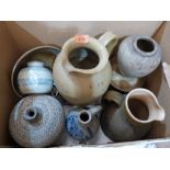 A collection of pottery