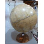 A Philips Challenge terrestrial globe. 13½' diam