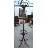 A bentwood hatstand. 80' high