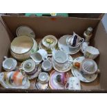 A collection of ceramics to include Noritake, Paragon, continental etc.