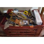 A box of kitchenalia