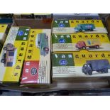 Four Vanguards 1:64 scale and one 1:43 scale Classic Commercial vehicle. Mint and boxed