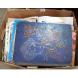 A box of ephemera