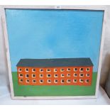 TONY McCORRY. BRITISH 20TH/21ST CENTURY 'Accommadation' Contempory Art Society. Market label