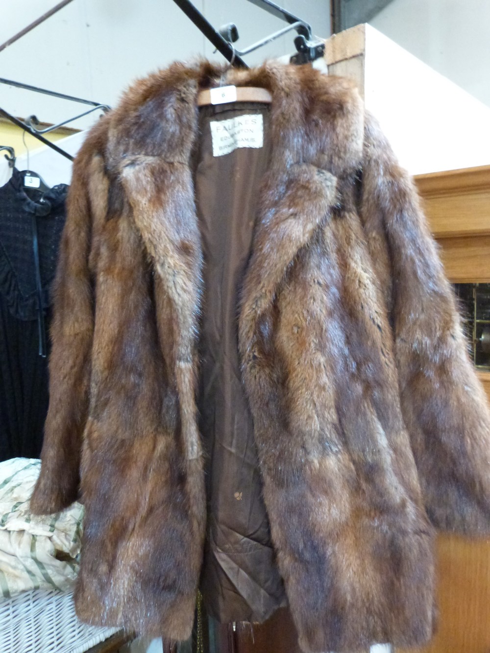 A fur coat