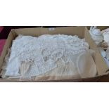 A box of linen and lace