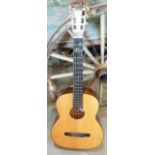 A classical guitar