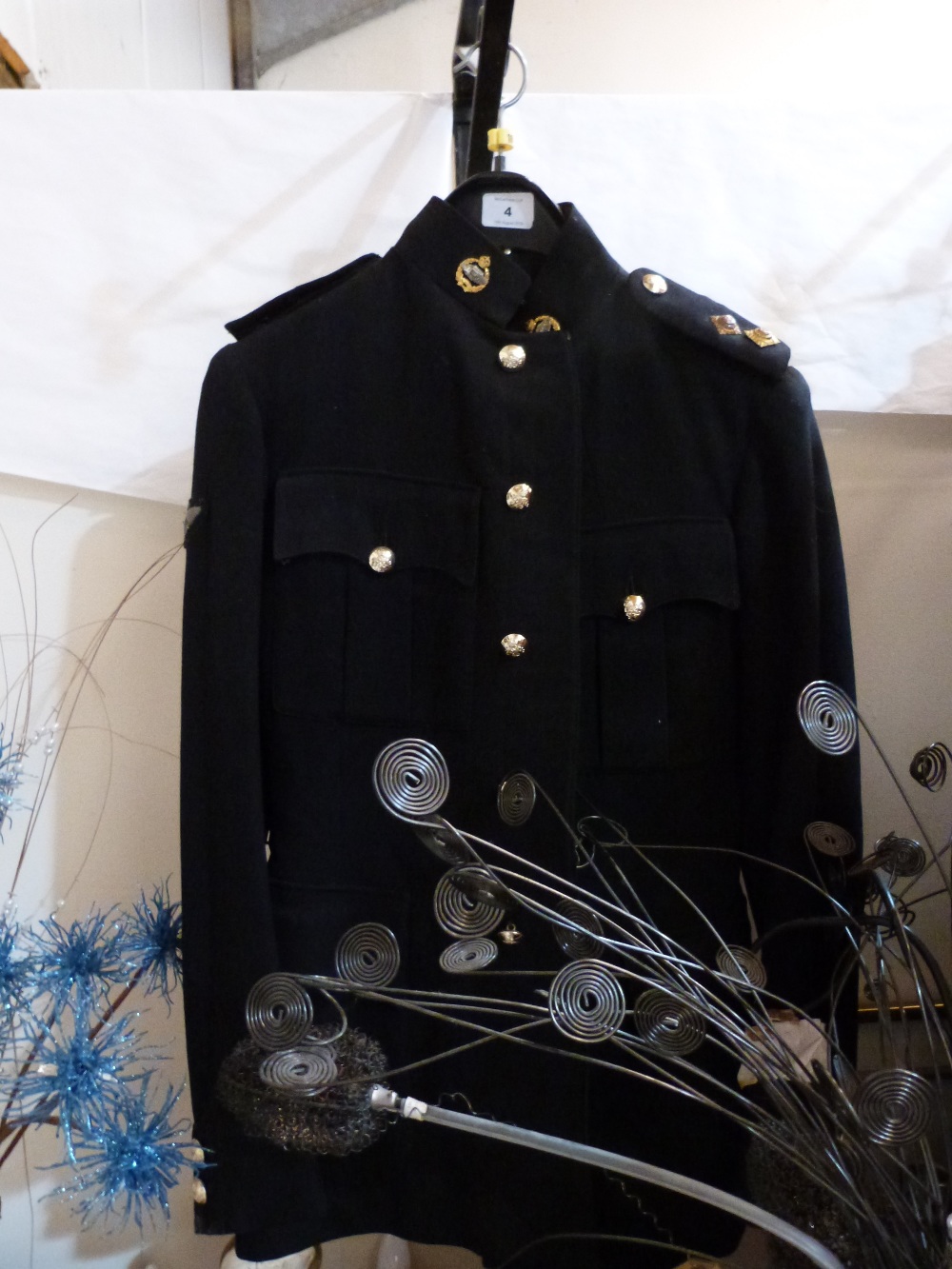 A Royal Tank Regiment uniform