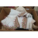 A box of linen and lace