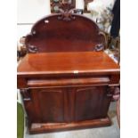 A Victorian mahogany chiffonier. 40' wide