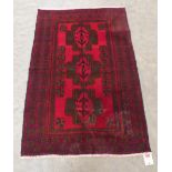 A Balochi rug. 1.25m x 0.90m