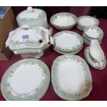 A 36 piece Mason's English Country Garden part dinner service