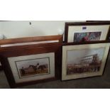 A collection of equestrian prints