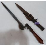 Two sword bayonets