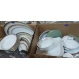 An Aynsley part dinner service and other dinnerware