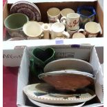 A collection of miscellaneous ceramics