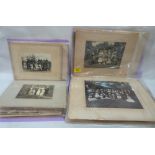 Two folders of wedding photographs c.1900-1950