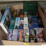 A box of equestrian books