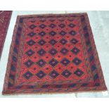 A Gazak rug. 1.33m x 1.24m