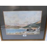 JOHN COOPER. BRITISH 20TH CENTURY Snowdonia landscape; North Wales estuary. (2) Both signed and