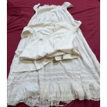 Two christening gowns