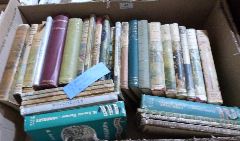 A box of books, viz; 19 Batsfords, 3 Britain in Pictures and other topographical volumes