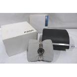 A Rado Florence lady's wristwatch, Crysma Collection, model 41764113. Cased and boxed with paperwork