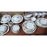 A Royal Doulton Larchmont dinner service comprising 44 pieces