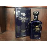 BALLANTINE'S AGED 21 YEARS