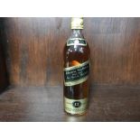 JOHNNIE WALKER BLACK AGED 12 YEARS - SWISS IMPORT