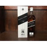 JOHNNIE WALKER BLACK LABEL AGED 12 YEARS NEW YORK YANKEES EDITION